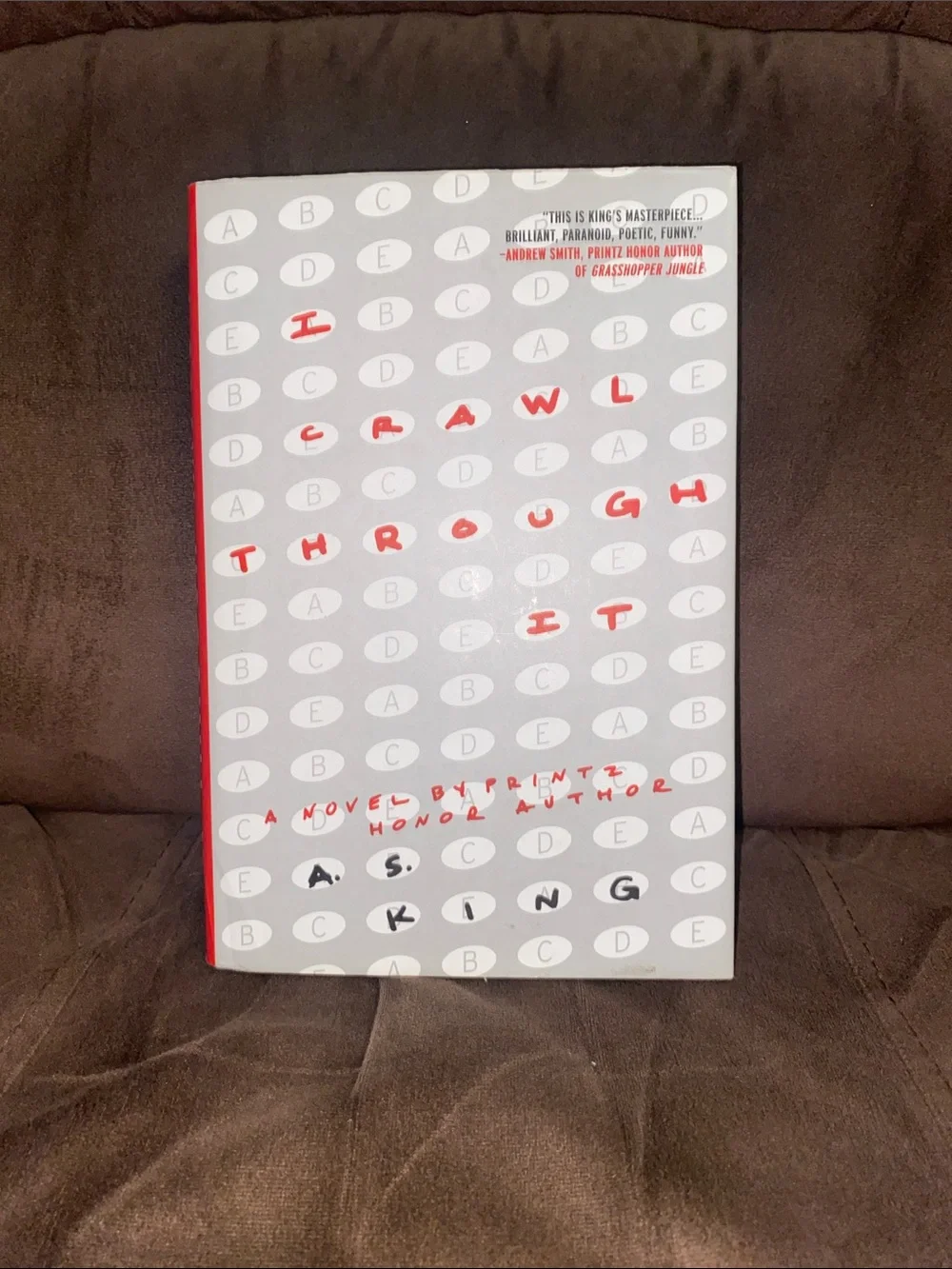 I Crawl Through It A.S. King Paperback - Gray & Red Cover